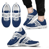 Load image into Gallery viewer, Designs by MyUtopia Shout Out:#LetsGetRowdy Dallas Fan Running Shoes
