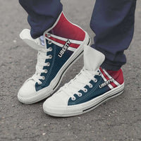 Load image into Gallery viewer, Designs by MyUtopia Shout Out:#Liberty Canvas High Top Shoes
