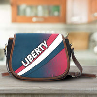 Load image into Gallery viewer, Designs by MyUtopia Shout Out:Liberty Fan Canvas Saddlebag Style Crossbody Purse
