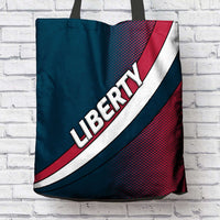 Load image into Gallery viewer, Designs by MyUtopia Shout Out:Liberty Fan Fabric Totebag Reusable Shopping Tote
