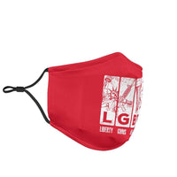 Load image into Gallery viewer, Designs by MyUtopia Shout Out:Liberty Guns Beer Trump LGBT Trump Humor Fitted Face Mask
