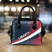 Load image into Gallery viewer, Designs by MyUtopia Shout Out:Liberty Shoulder Faux Leather Handbag with Shoulder Strap
