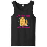 Load image into Gallery viewer, Designs by MyUtopia Shout Out:Life Is Better with a Beagle  Ladies Tank Top,S / Black,Tank Tops
