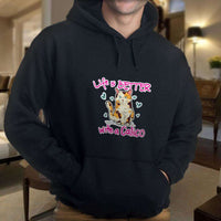 Load image into Gallery viewer, Designs by MyUtopia Shout Out:Life Is Better with a Calico Pullover Hoodie
