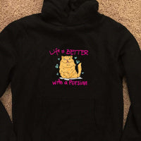 Load image into Gallery viewer, Designs by MyUtopia Shout Out:Life Is Better with a Persian Pullover Hoodie
