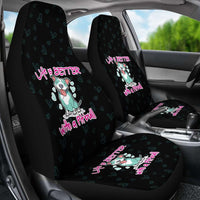 Load image into Gallery viewer, Designs by MyUtopia Shout Out:Life Is Better with a Pitbull Car Seat Covers
