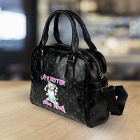 Load image into Gallery viewer, Designs by MyUtopia Shout Out:Life Is Better with a Pitbull Faux Leather Handbag with Shoulder Strap
