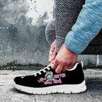 Load image into Gallery viewer, Designs by MyUtopia Shout Out:Life Is Better With a Pitbull Running Shoes - Black
