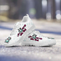 Load image into Gallery viewer, Designs by MyUtopia Shout Out:Life Is Better With a PitBull Running Shoes - White
