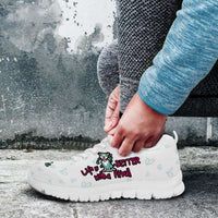 Load image into Gallery viewer, Designs by MyUtopia Shout Out:Life Is Better With a PitBull Running Shoes - White
