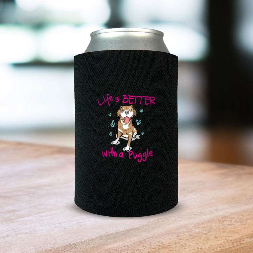 Designs by MyUtopia Shout Out:Life Is Better with a Puggle Can Wrap