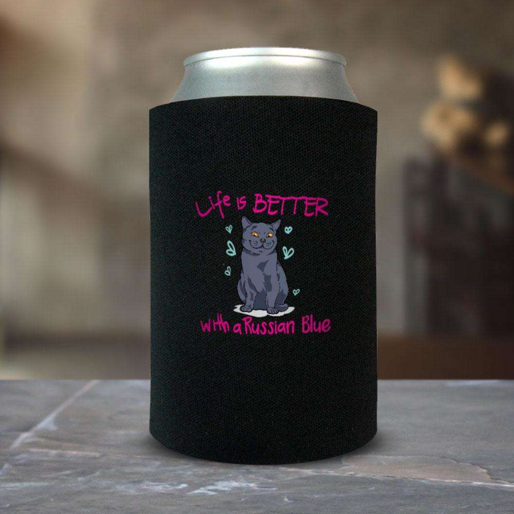 Designs by MyUtopia Shout Out:Life Is Better with a Russian Blue Can Wrap