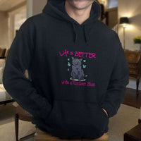 Load image into Gallery viewer, Designs by MyUtopia Shout Out:Life Is Better with a Russian Blue Pullover Hoodie
