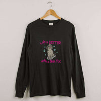 Load image into Gallery viewer, Designs by MyUtopia Shout Out:Life Is Better with a Shih Poo Adult Crewneck Sweat Shirt
