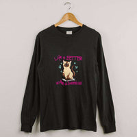 Load image into Gallery viewer, Designs by MyUtopia Shout Out:Life Is Better with a Siamese Adult Crewneck Sweat Shirt
