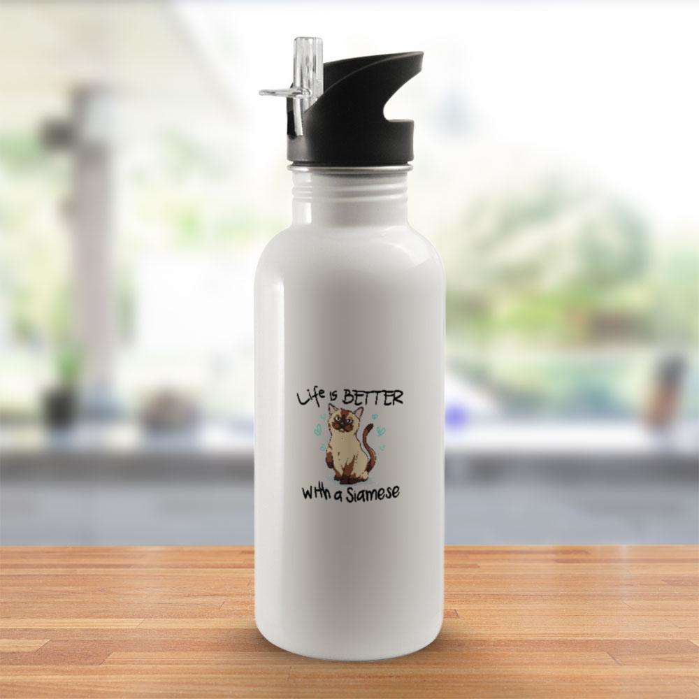 Designs by MyUtopia Shout Out:Life Is Better with a Siamese Stainless Steel Reusable Water Bottle