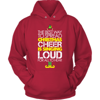 Load image into Gallery viewer, Designs by MyUtopia Shout Out:Limited Edition - Christmas Cheer,Hoodie / Red / 2XL,Adult Unisex T-Shirt
