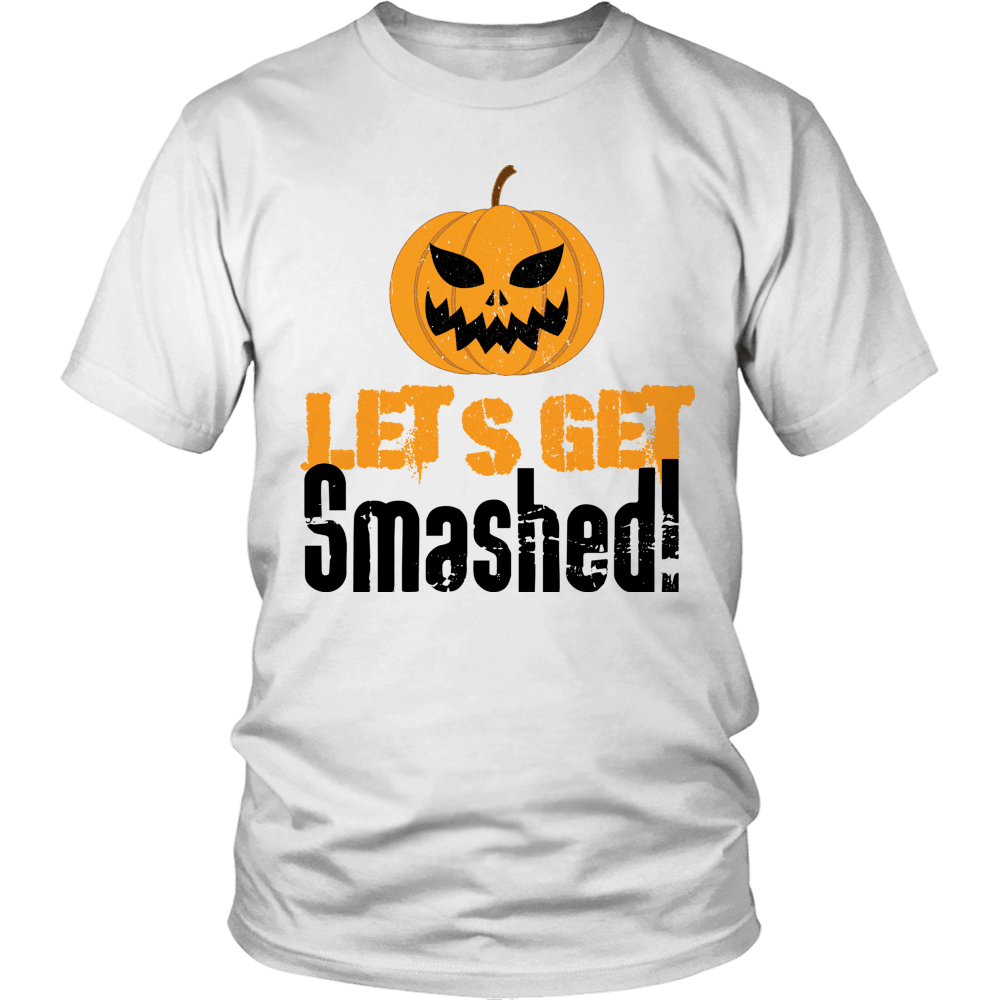 Designs by MyUtopia Shout Out:Limited Edition - Let's Get Smashed!,Unisex Shirt / White / S,Adult Unisex T-Shirt