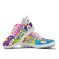 Load image into Gallery viewer, Designs by MyUtopia Shout Out:Louisiana Nurses Rule Mesh Fabric Running Shoes
