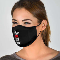 Load image into Gallery viewer, Designs by MyUtopia Shout Out:Love Is A Four Legged Word Dog Cat Adult Fabric Face Mask with Elastic Ear Loops
