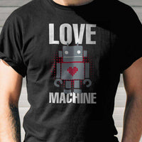 Load image into Gallery viewer, Designs by MyUtopia Shout Out:Love Machine Valentines Day Humor Adult Unisex T-Shirt
