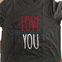 Load image into Gallery viewer, Designs by MyUtopia Shout Out:Love You Adult Unisex T-Shirt
