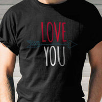 Load image into Gallery viewer, Designs by MyUtopia Shout Out:Love You Adult Unisex T-Shirt
