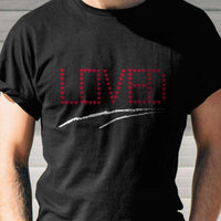 Load image into Gallery viewer, Designs by MyUtopia Shout Out:Loved Adult Unisex T-Shirt
