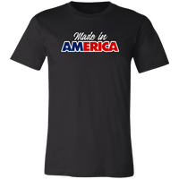 Load image into Gallery viewer, Designs by MyUtopia Shout Out:Made In America Unisex Jersey Short-Sleeve T-Shirt,X-Small / Black,T-Shirts
