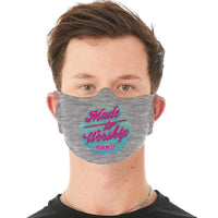 Load image into Gallery viewer, Designs by MyUtopia Shout Out:Made To Worship Bible Verse Psalm 57 Fabric Face Covering / Face Mask
