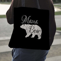 Load image into Gallery viewer, Designs by MyUtopia Shout Out:Mama Bear Fabric Totebag Reusable Shopping Tote
