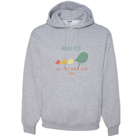 Load image into Gallery viewer, Designs by MyUtopia Shout Out:Mama Bird Personalized Adult Hoodie,Athletic Heather / S,Pullover Hoodie
