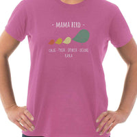 Load image into Gallery viewer, Designs by MyUtopia Shout Out:Mama Bird Personalized Adult Unisex T-Shirt
