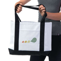 Load image into Gallery viewer, Designs by MyUtopia Shout Out:Mama Bird Personalized Canvas Totebag Gym / Beach / Pool Gear Bag
