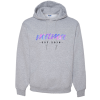 Load image into Gallery viewer, Designs by MyUtopia Shout Out:Mama Established Personalized Adult Hoodie,Athletic Heather / S,Pullover Hoodie
