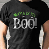 Load image into Gallery viewer, Designs by MyUtopia Shout Out:Mama Is My Boo Adult Unisex Cotton Short Sleeve T-Shirt
