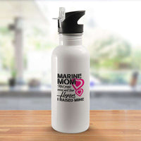Load image into Gallery viewer, Designs by MyUtopia Shout Out:Marine Mom Water Bottle
