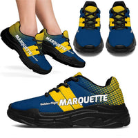 Load image into Gallery viewer, Designs by MyUtopia Shout Out:Marquette #GoldenFlight Chunky Sneakers
