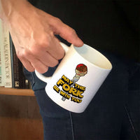 Load image into Gallery viewer, Designs by MyUtopia Shout Out:May The Fork Be With You Ceramic Mug - White
