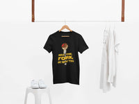 Load image into Gallery viewer, Designs by MyUtopia Shout Out:May The Fork Be With You Ultra Cotton T-Shirt
