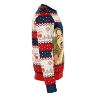 Load image into Gallery viewer, Designs by MyUtopia Shout Out:Meme King Couples P1 Ugly Christmas Sweaters Style Fashion Sweatshirt
