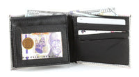 Load image into Gallery viewer, Designs by MyUtopia Shout Out:Mexican 1000 Peso Bill Vegan Leather Bifold Men&#39;s Wallet with Flip Up ID Window
