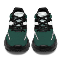 Load image into Gallery viewer, Designs by MyUtopia Shout Out:Michigan #GreenAndWhiteForever Chunky Sneakers
