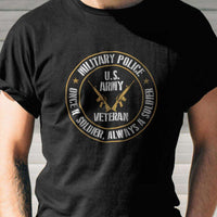 Load image into Gallery viewer, Designs by MyUtopia Shout Out:Military Police Veteran Adult Unisex T-Shirt
