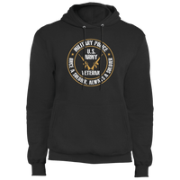 Load image into Gallery viewer, Designs by MyUtopia Shout Out:Military Police Veteran Core Fleece Pullover Hoodie,S / Jet Black,Pullover Hoodie
