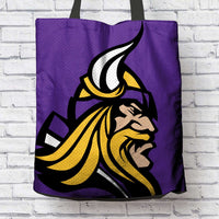 Load image into Gallery viewer, Designs by MyUtopia Shout Out:Minnesota Fan Art Fabric Totebag Reusable Shopping Tote
