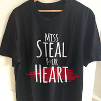 Load image into Gallery viewer, Designs by MyUtopia Shout Out:Miss Steal Your Heart Adult Unisex T-Shirt
