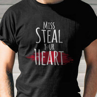 Load image into Gallery viewer, Designs by MyUtopia Shout Out:Miss Steal Your Heart Adult Unisex T-Shirt
