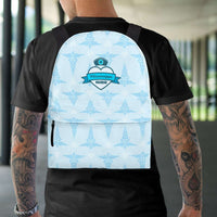 Load image into Gallery viewer, Designs by MyUtopia Shout Out:Mississippi Nurse Backpack Blue
