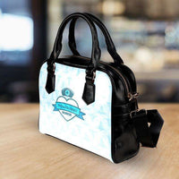 Load image into Gallery viewer, Designs by MyUtopia Shout Out:Mississippi Nurse Blue Faux Leather Handbag with Shoulder Strap
